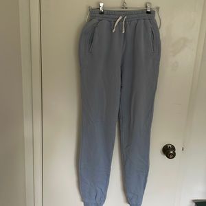 brandy melville sweatpants light blue